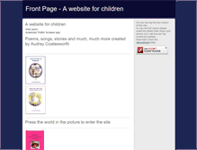 Tablet Screenshot of primaryschoolpoems.com